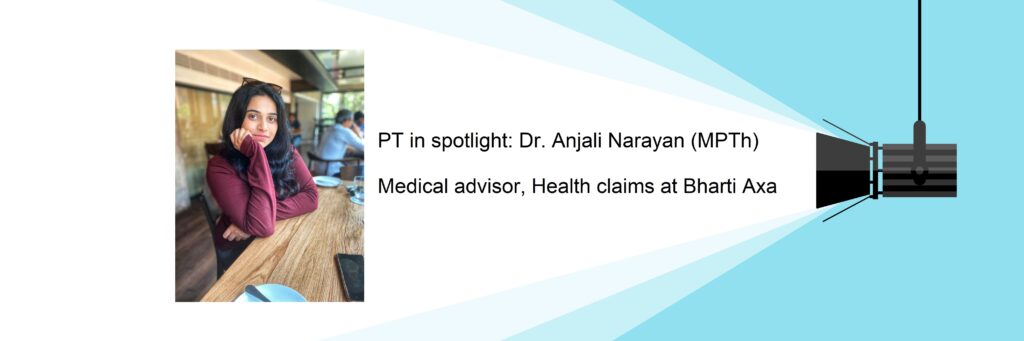 medical advisor at Bharti Axa, Anjali Narayan