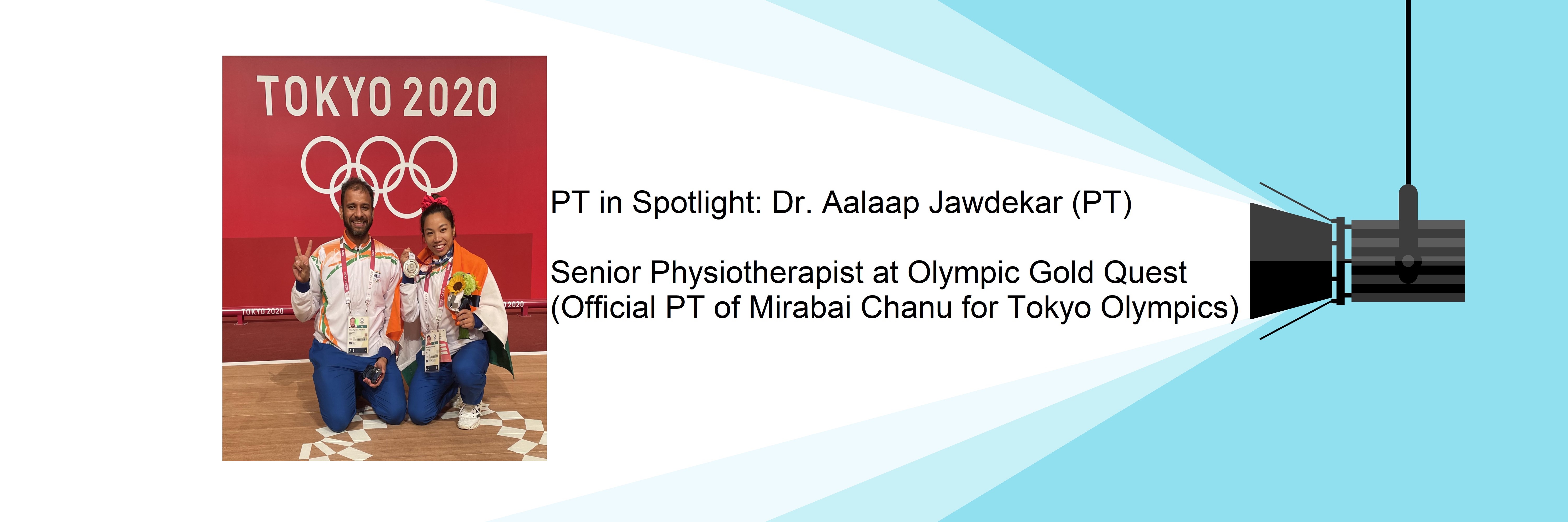 Senior physiotherapist at Olympic Gold Quest with Mirabai Chanu