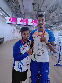 Physiotherapist for Para athletes With Nishad Kumar, high Jumper (T47)