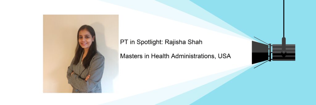 Rajisha Shah,Masters in health administartions, USA